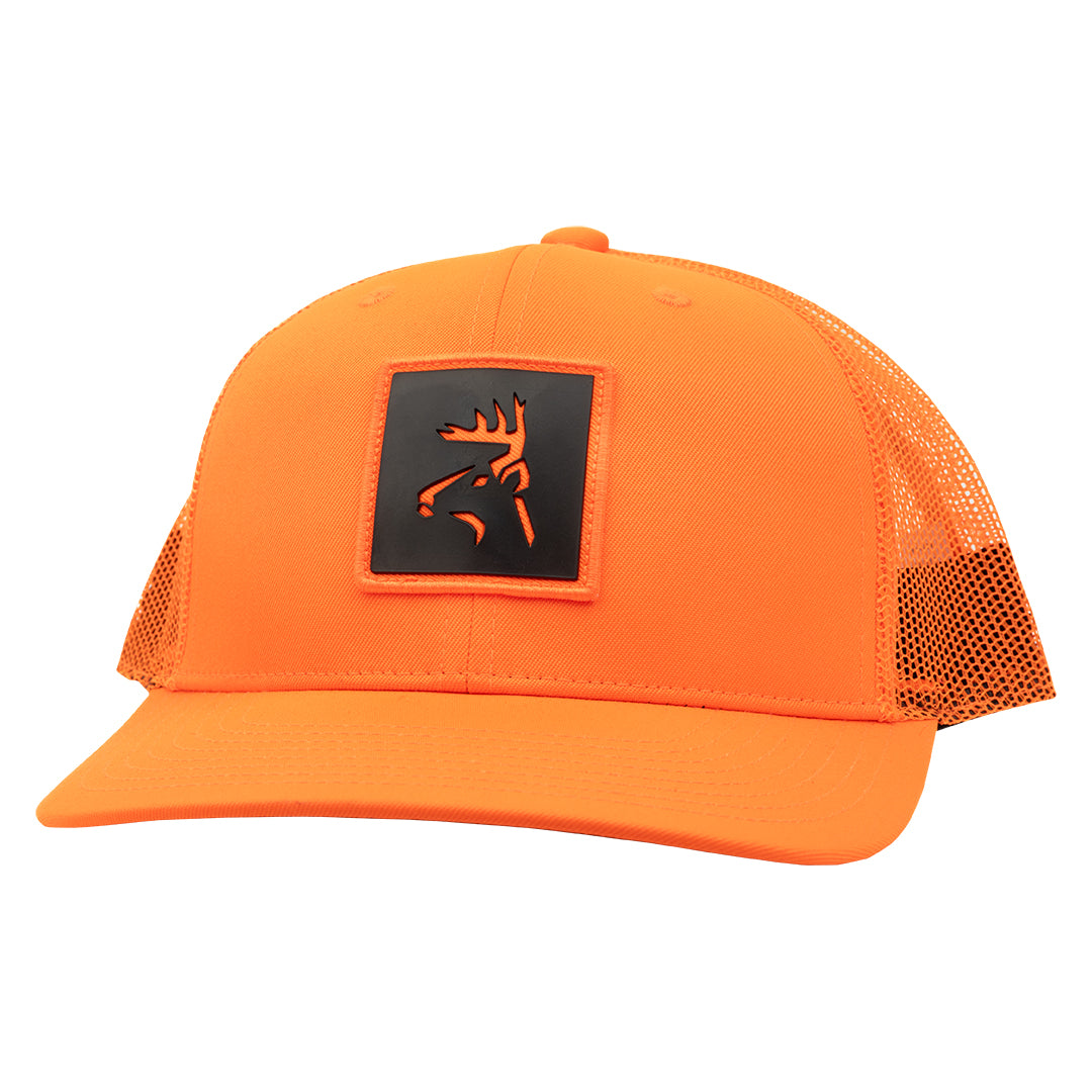 BUX Blaze Orange Patch Hat