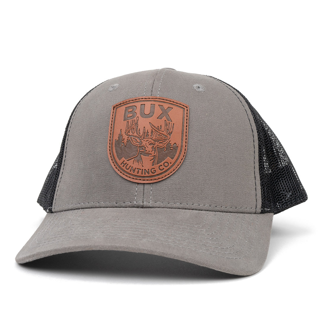 Bux Leather Patch Hat