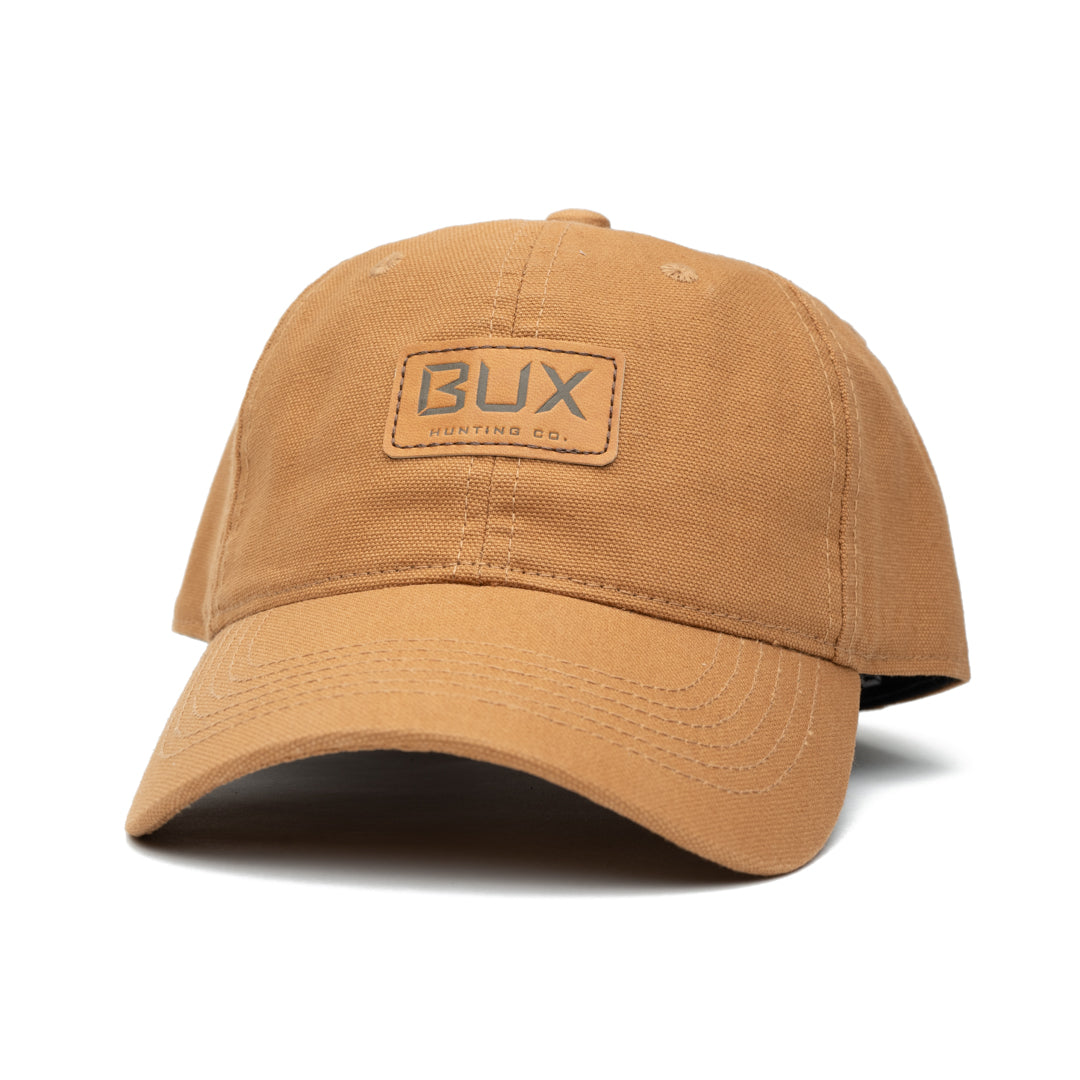 BUX Leather Patch Dad Hat